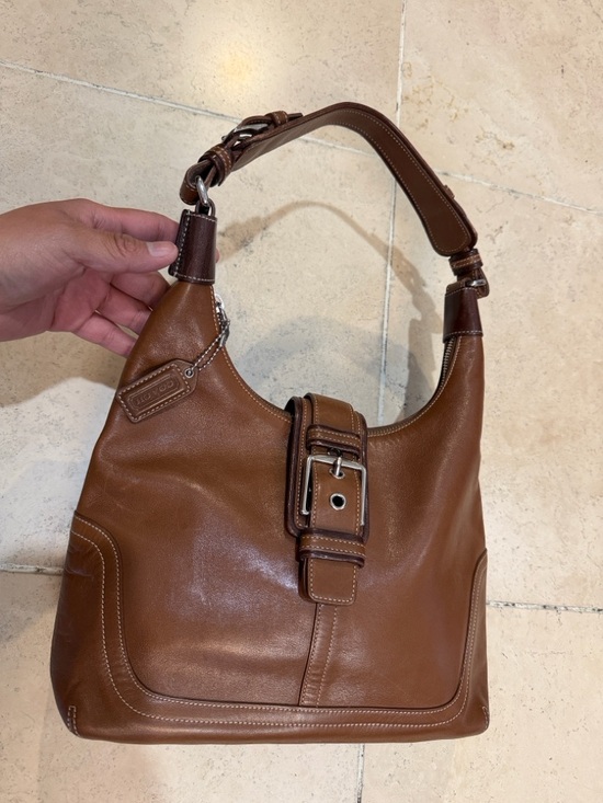 Coach Handbags - VTG Y2K COACH 7463 Hampton Soho Hobo Brown Leather Shoulder Bag Purse w/ Tag